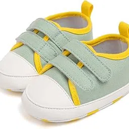 neska moda 6 to 12 Months Baby Boys & Girls Sneaker Shoes,Infant Non Slip Sole Velcro Booties-BT4630-picture-18