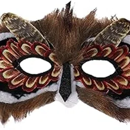 merishopp Kids Owl Masks Decorative Face Cover For Photo Prop Masquerade-picture-22