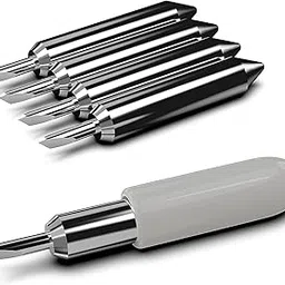 Hadwoer 5PCS Replacement Cutting Blades Compatible with Joy, Cut Vinyl Fabric Carbide Standard Blade Compatible with Joy Xtra-picture-22