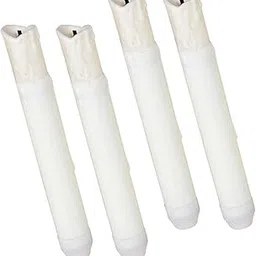 FABLOFT® 4 Piece 155mm Tall Electric LED Candle Flameless Candle for Party Decor B-picture-11