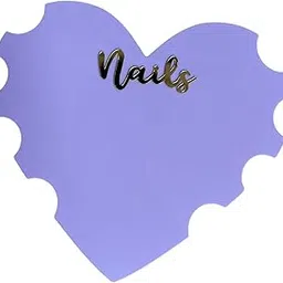 STYLEHEAVEN Manicure Photo Prop Fashion Professional Compact Heart Shape For Artist Gift Light Violet|Health & BeautyNail Care, Manicure & Pedicure|Nail Art Accessories-image-20
