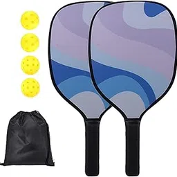 STYLEHEAVEN 2X Pickleball Paddles Set with 4 Balls and Bag for Men Women Indoor Outdoor Pink|Sporting Goods|Tennis & Racquet Sports|Tennis|Racquets-image-48