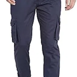 sapper Men's Black Pure Cotton Solid Jogger | Cargo Joggers for Men-picture-22