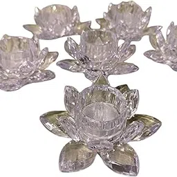 Flameless LED Diya Candles – Crystal Lined Electric Tealight for Home, Temple & Diwali Decoration | Smokeless, Safe & Long-Lasting Decorative LED Lights for Festivals (Pack of 1)-picture-15