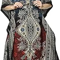 ukal Women's Long Kaftan Maxi Caftan Gown Top Night Dress Kimono for Holiday, Evening, Loose Fit-picture-46