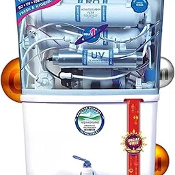 Aqua Olux Domestic Ro Zinc Copper And Alkaline 12 Liter RO+UF+UV+Bio-Alkaline +TDS Control+Sediment+ Membrane 8 Stage Water Purifier (White)-picture-30