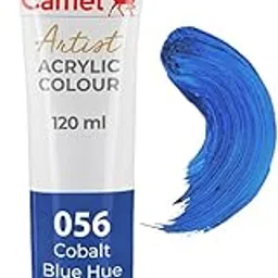Camlin Kokuyo Cobalt Blue Hue Artist Acrylic Color-120 ML-picture-19