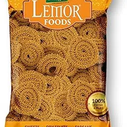 Lemor Bhajni Chakli (500 Gram, 2 Packs Of 250G)|Namkeen Snacks For Foodie Indians-picture-45