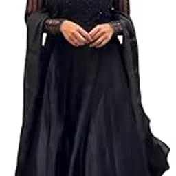 on the go mart Women's Silk Heavy Embroidery Sequence Work Long Anarkali Kurti With Pant and Dupatta Set-picture-51