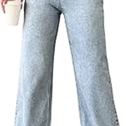glossia Women Baggy Jeans || Women Jeans Pant || Baggy Jean's for Women's High Waist || Straight Jean's for Women's || Ladies Jean,s for Woman || Loose Jean,s for Woman Stylish (B0DRGM9WZL)-picture-36