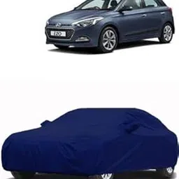 J S R Car Cover for Hyundai I20 Sportz with Triple Stitch - Waterproof (Blue)-picture-17