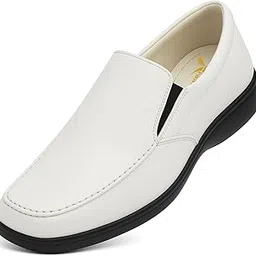 kraasa ZOVO Premium Vegan Leather Men's Formal Shoe | Slip On Shoes | Soft Cushioned Insole |Arch Support, Business Casual, Office Wear Shoes-picture-17