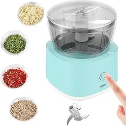 Istara Mini food processor Electric Food Grinder Meat Grinder Baby Food Supplement Machine Garlic Ginger Chopper Durable Abs Mincing Garlic, Ginger, Onion, Vegetable, Meat, Nuts Cutter-image-93