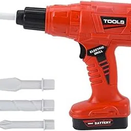 Electric Drill Tool Toy Interchangeable Drill Bits for Outdoor Kids Children | Tool Sets | Preschool Toys & Pretend Play | Toys & Hobbies-picture-30