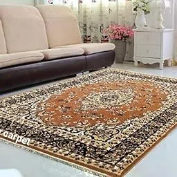 Anti Skid Soft Acrylic Wool Carpet for Living Room & Bedroom (Design 24, 3 x 5 Feet)-picture-21