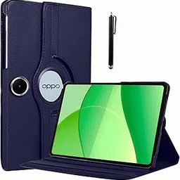 ProElite Cover for Oppo Pad SE 11 inch Case, 360 Rotatable Smart Flip Case Cover for Oppo Pad SE 11 inch Case Tablet with Stylus Pen, Dark Blue-picture-12