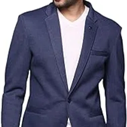 showoffff SHOWOFF Men's Green Slim Fit Single Breasted Blazer-LBR-4500A_Green-picture-16
