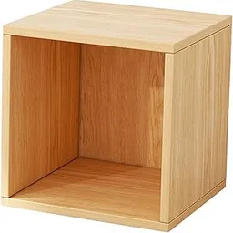 TRENDYNEST Wood Cube Storage Organizer Wood Storage Bin for Kitchen Living Room Bedroom Wood Color | Home & Garden | Furniture | Bookcases-image-42