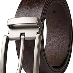 contacts Men's Leather Belt – Classic Dress Belt – Formal & Casual Wear – Durable, Adjustable, Stylish Gift for Him-picture-49