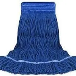 AIR O MATIC Wet Mop Refill Cotton 300gms 6" Wide & 15" Long (BLUE)-picture-59