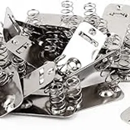 uxcell AA Battery Positive Negative Conversion Spring Contact Plate 30 Pcs-picture-67