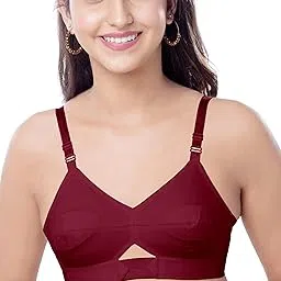 brida ladies innerwear Brida Sajini Women's Cotton Round Stitch Bra - Full Coverage, Non-Padded-picture-52