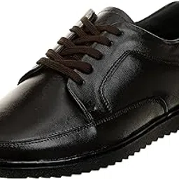 blue leather by centrino Genuine Leather Slip-On Men's Formal Shoe |Stylish with Soft Cushioned Insole |Trendy Non Lace-Up Design |Durable Leather with Anti-Skid Sole | Perfect for Formal Wear (3952)-picture-50