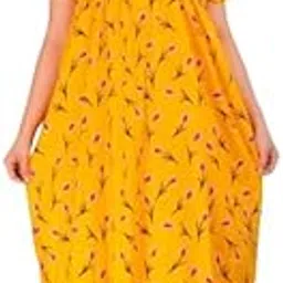 Women Cotton Floor Length Nighty-picture-35