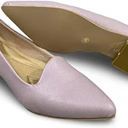 rj footwear Women’s Stylish Pointed Toe Bellies with Low Block Heel | Elegant Flats | Available in 4 Attractive Colours-picture-17