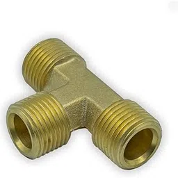 FitNut Brass Male Tee 1/2” BSP 3-Way Forged Pipe Fitting | Female BSP 1/2” x 1/2” x 1/2” | Pack of 1 |-picture-45