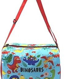 echo boomers Blue Dinosaurs Printed Waterproof Gym Bag, Fitness Duffel Bag, Travel Bag Fitness Backpack,Ideal for Swimming, Gym, Travel, Picnic, Sports, with Adjustable Shoulder Strap for Men & Women-picture-45