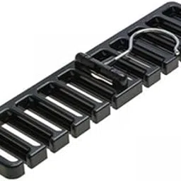 JAZZY PEARLS® 2xMultifunctional Belt Hanger Rack Storage Holder Wardrobe Organizer Black-image-44