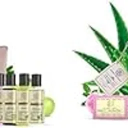 Khadi Natural Travel Kit | Skincare Essentials on the go | Mix of skin and hair care essentials | Lightweight and Easy to carry | Suitable for All (Pack of 2)-picture-45