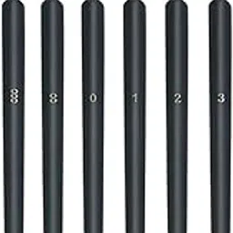 DRAVYONEY Rigger Artist Paint Brush 6 Piece Set Extra Long Fine Point Liner Tip #000#00#0#1#2#3, Scale Models Nail Acrylic Oil Watercolor-picture-28