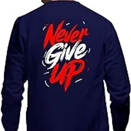 buy that trendz Sweatshirts for Men Never Give Up Graphic Printed Cotton Blend Full Sleeve Winter Pullover Regular Stylish Sweatshirt-picture-39