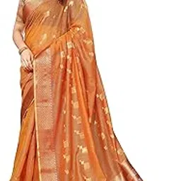 sidhidata Women's Kota Doria Cotton Manipuri Jacquard Boarder Saree With Unstitched Blouse Piece (Box Butta)-picture-34