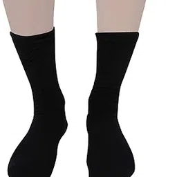 EXCLUZO Electric Heated Socks, Washable Foot Warmer Socks, Black Woman for Man-picture-13