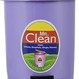 Heart Home Table Top Desk Garbage Dustbin Trash for Office Home Work Place, 2 LTR(Purple)-HEART10343, Standard-image-80