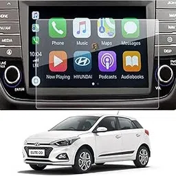 9H Unbreakable GLOSSY FINISH Screen Protector Compatible With HYUNDAI ELITE I20 Asta O (Diesel) CAR Touch Screen Infotainment System (7 inch)-picture-52