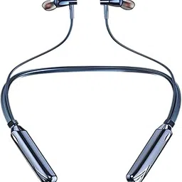 Exxelo (๐ ๐๐๐๐ซ ๐๐๐ซ๐ซ๐๐ง๐ญ๐ฒ Wireless Neckband Headphones with Mic โ 80H Playtime, Around-The-Neck Design for Running, Cycling, Android Phones โ High-Fidelity Audio & Comfort Fit image 1