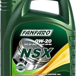 FANFARO 6724 NSX SAE 0W-20 API SP (RC) ILSAC GF-6A PREMIUM ESTER-CONTAINING ENGINE OIL FOR PETROL ENGINES IMPORTED FROM GERMANY -4L-picture-41