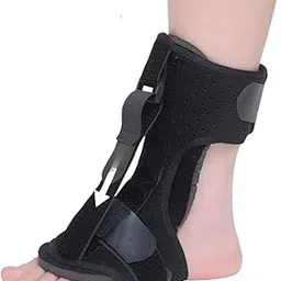 Foot Drop Splint, Adjustable Foot Drop Right Leg & Left Wearable Night, Night Orthotic Brace with 3 Adjustable Straps for Men & Women-image-15
