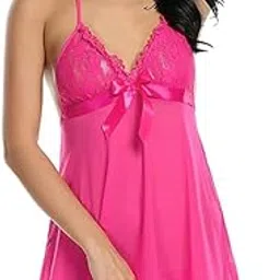 sgc sweden Women's Lace Mini SGC-1001 Ribban Stretch Fit Babydoll Lingerie-picture-54