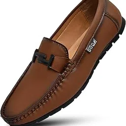 doda Synthetic | Soft Comfortable | Buckle Loafers | Casual & Office Wear | Loafers for Men-picture-14