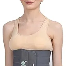 PHYSIO ACTIVE Abdominal Belt, Ideal for Slimming Waist, Lower Back Pain Relief, After Delivery for Tummy Reduction, Breathable Belt for Men and Women-image-63