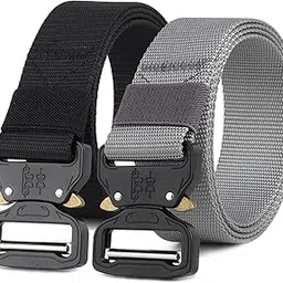 zoro Nylon Tactical Quick Release Buckle Belt for men (Pack of 2)(NB-51),-picture-49