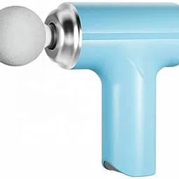 URANUS™ Compact Power Massage Gun with 6 Speed Levels – 4 Interchangeable Heads, Silent Motor, 1900mAh Battery – Relieves Muscle Soreness & Boosts Recovery After Workout or Injury (Blue)-picture-10