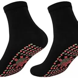 HEAVENGLOW 5xSelf Heating Socks Stretch Warm Heated Socks for Cycling Skiing Walking Black-Sporting Goods-Winter Sports-Accessories-Hand & Foot Warmers-1 of Pair Heated Socks (5 Pack)-image-88