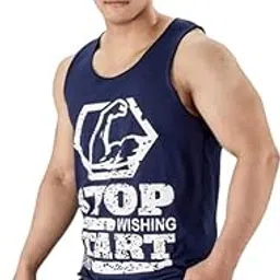 Round Neck Big Armhole Gym Stringer Vest for Men|Gym_tee239-picture-32