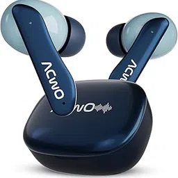 ACwO DwOTS 111 Wireless Earbuds | Up to 75Hrs Battery Life | 10mm Spatial Drivers | Noise-Free Calls with 4 Noise Cancellation Mics | Bluetooth V5.4 | Dedicated Cinematic & Bass Mode (Comet Blue)-image-46